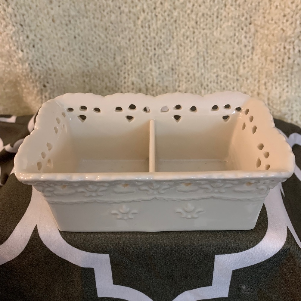 Skye McGhie porcelain trinket dish.